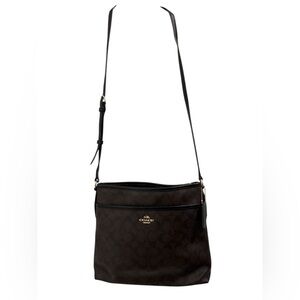 Coach Dark Brown Crossbody Bag